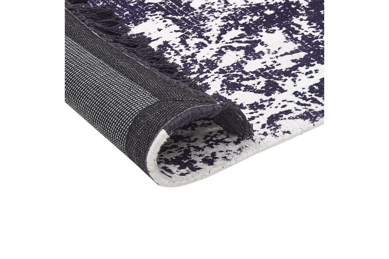 Tæppe Akarsu - Violet, hvid, 160x230 cm - Tekstiler - Tæpper - Moderne tæppe - Viskosetæpper & kunstsilketæpper