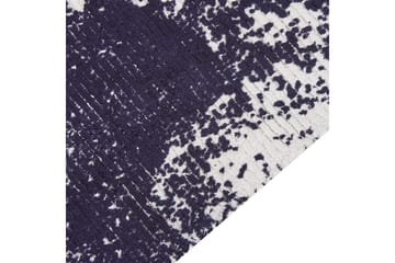 Tæppe Akarsu - Violet, hvid, 160x230 cm - Tekstiler - Tæpper - Moderne tæppe - Viskosetæpper & kunstsilketæpper