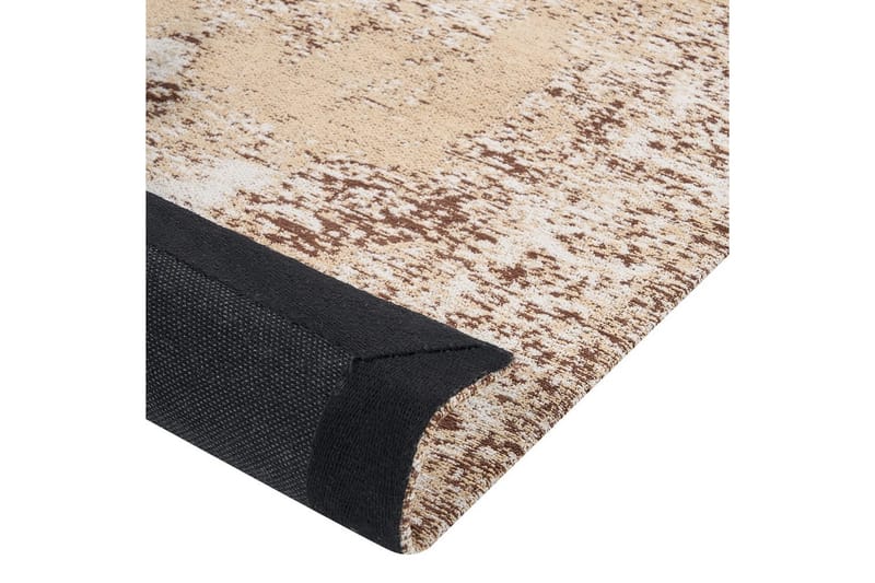 Tæppe Almus - Beige, brun, 80x300 cm - Tekstiler - Tæpper - Moderne tæppe - Gangmåtter
