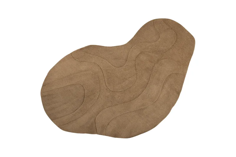 Tæppe Alya, Lysebrun