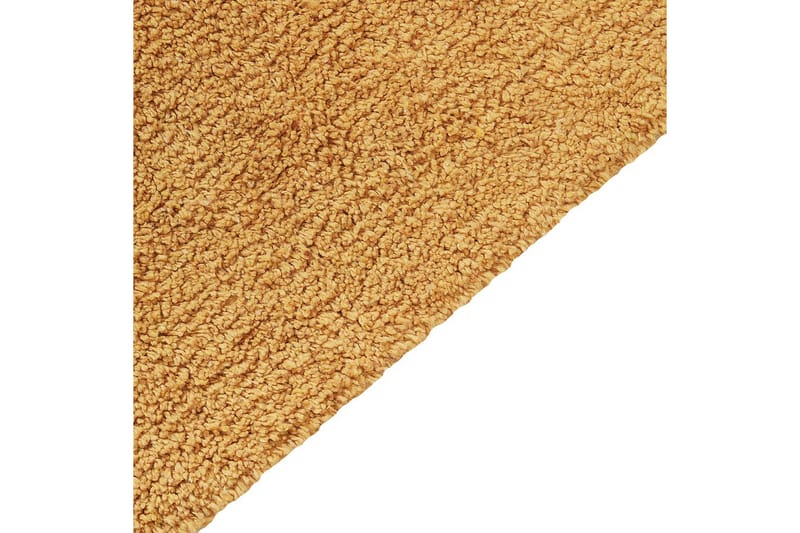 Tæppe Astaf - Gul - Tekstiler - Tæpper - Moderne tæppe - Bomuldstæpper