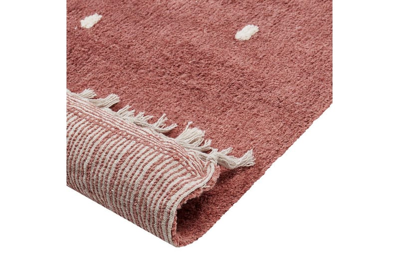 Tæppe Astaf - Rød - Tekstiler - Tæpper - Moderne tæppe - Bomuldstæpper