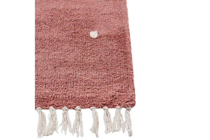 Tæppe Astaf - Rød - Tekstiler - Tæpper - Moderne tæppe - Bomuldstæpper