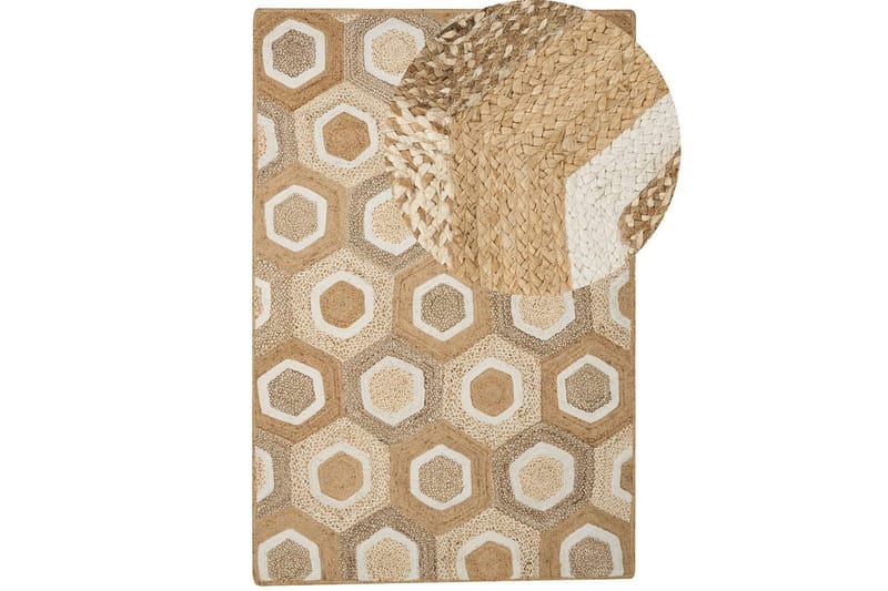 Tæppe Basoren - 200x300 cm - Tekstiler - Tæpper - Moderne tæppe - Sisaltæpper
