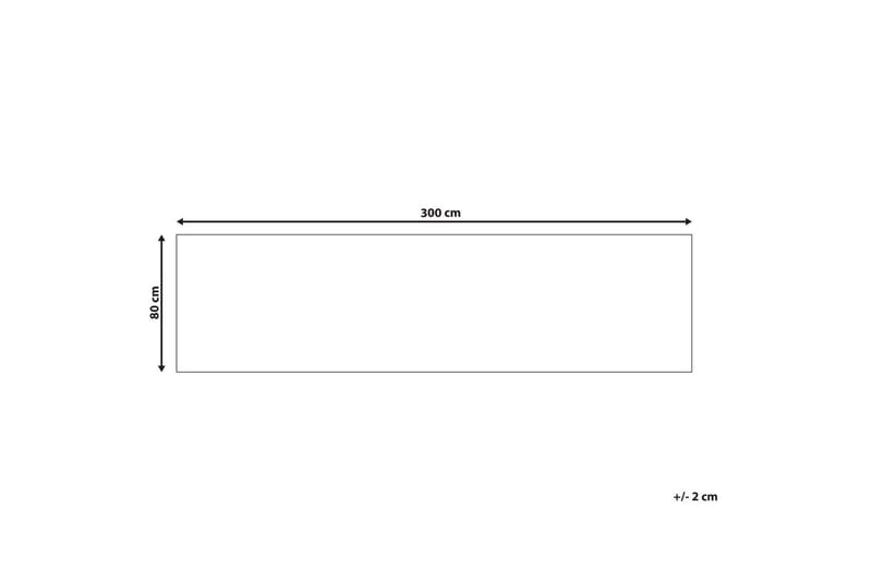 Tæppe Basoren - 80x300 cm - Tekstiler - Tæpper - Moderne tæppe - Sisaltæpper