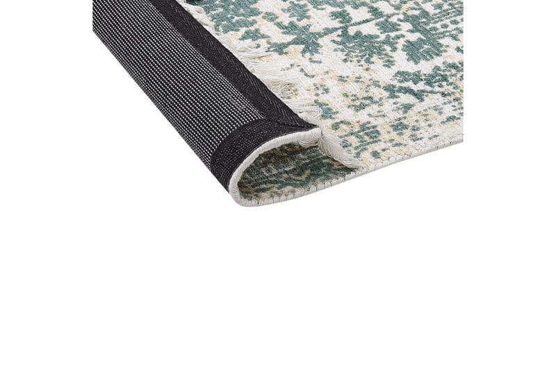 Tæppe Boyali - Beige, Grøn, 80x150 cm - Tekstiler - Tæpper - Moderne tæppe - Viskosetæpper & kunstsilketæpper