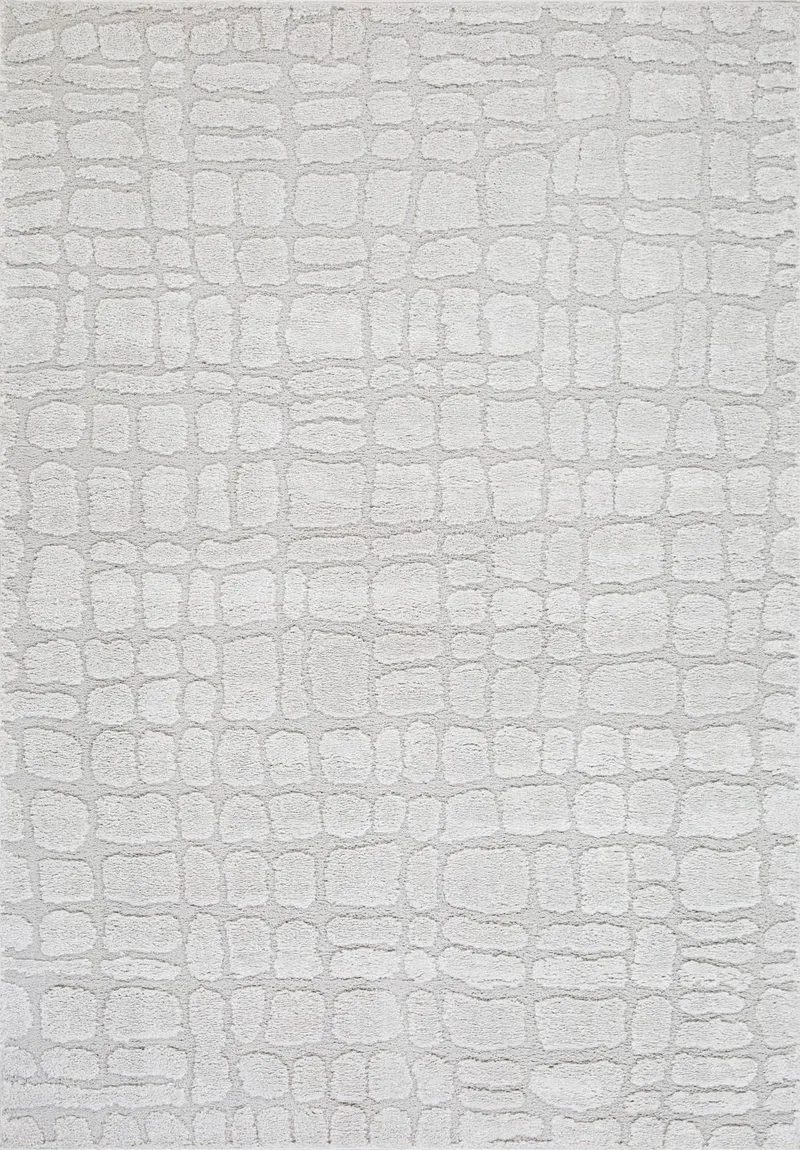 Tæppe Corvi 120x120 cm, Grå
