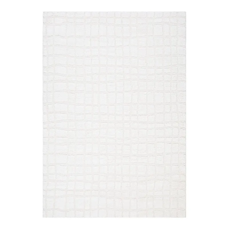 Tæppe Corvi 90x90 cm, Hvid