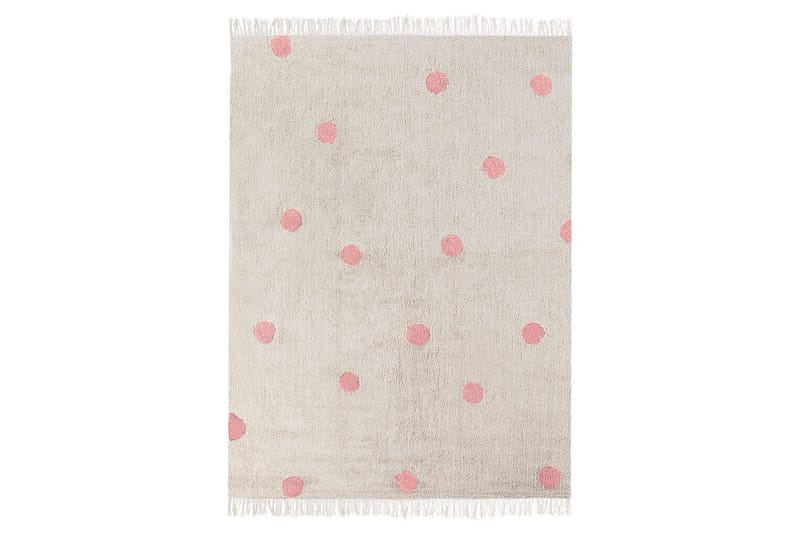 Tæppe Dardere, Beige, Rosa