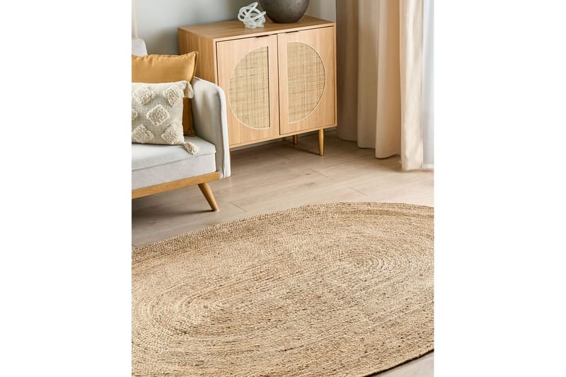 Tæppe Demirci - Beige - Tekstiler - Tæpper - Moderne tæppe - Sisaltæpper