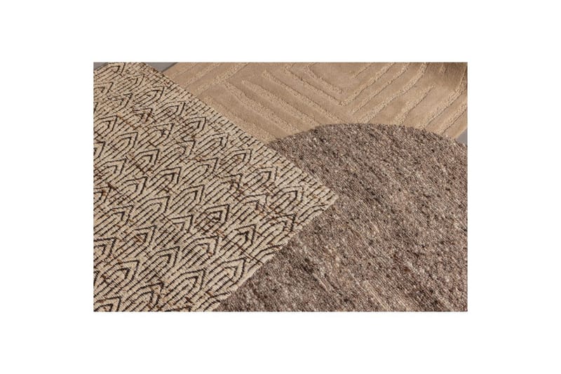 Tæppe Efia 200 cm - Tekstiler - Tæpper - Moderne tæppe - Uldtæppe