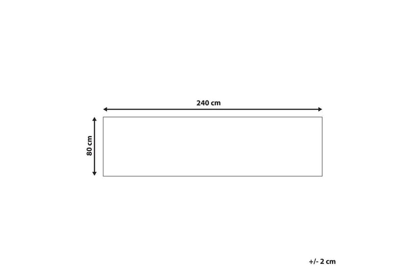 T�æppe Gediz - 80x240 cm - Tekstiler - Tæpper - Moderne tæppe - Gangmåtter