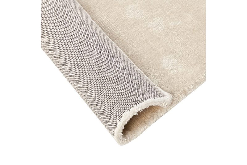 Tæppe Gesi II - Beige, 80x300 cm - Tekstiler - Tæpper - Moderne tæppe - Viskosetæpper & kunstsilketæpper