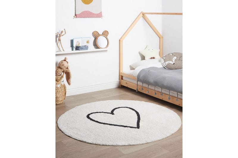Tæppe Heart - Tekstiler - Tæpper - Moderne tæppe - Bomuldstæpper