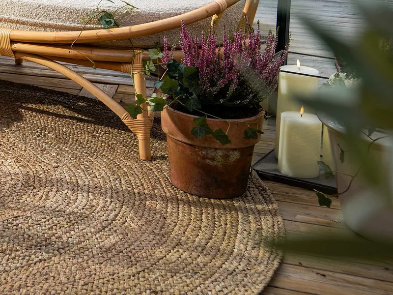 Tæppe Hillerstorp Amara - Natur - Tekstiler - Tæpper - Moderne tæppe - Sisaltæpper