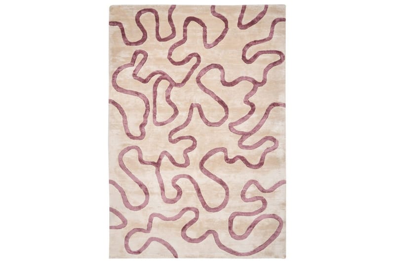 Tæppe Kappar, Beige, Rosa