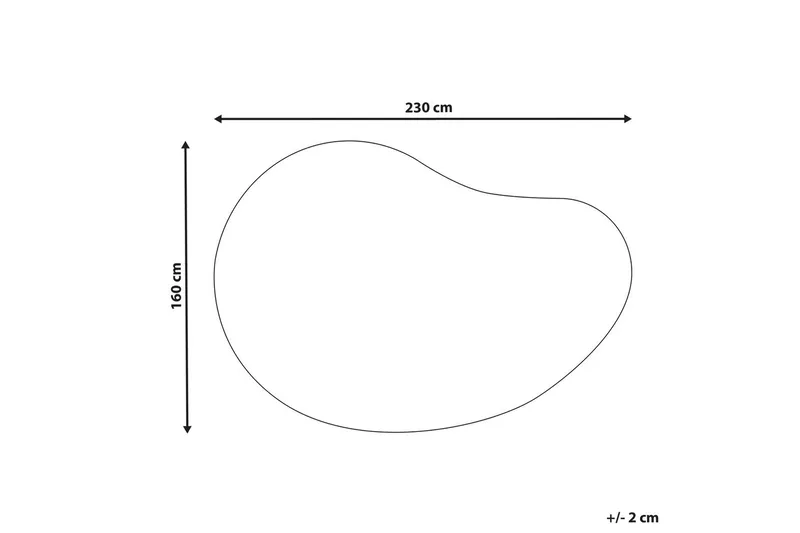 Tæppe Masso - Beige - Tekstiler - Tæpper - Moderne tæppe - Viskosetæpper & kunstsilketæpper