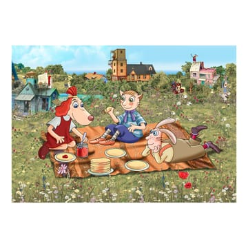 Tæppe Relvi 120x180 cm - Grøn - Tekstiler - Tæpper - Moderne tæppe - Wiltontæpper