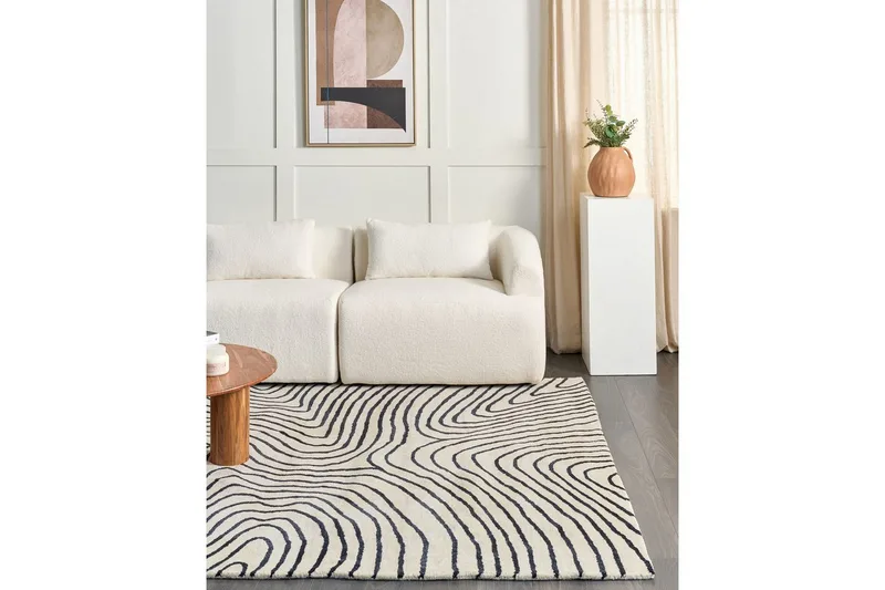 Tæppe Rumra - Tekstiler - Tæpper - Moderne tæppe - Viskosetæpper & kunstsilketæpper