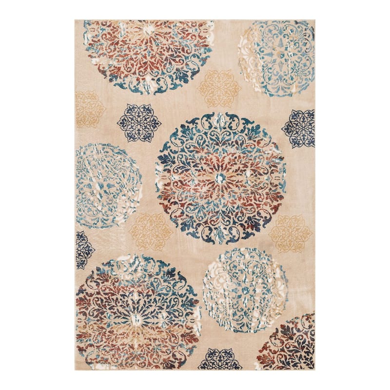 Tæppe Velon 160x230 cm, gylden/beige