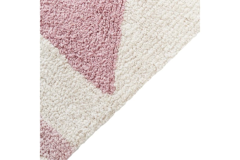 Tæppe Zaysan - Beige, lyserød, lilla, gul - Tekstiler - Tæpper - Moderne tæppe - Bomuldstæpper