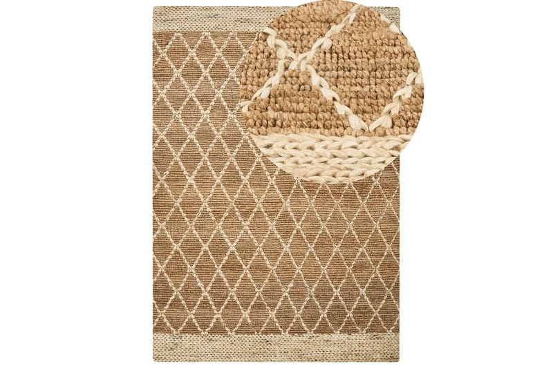 Tæppe Zorava - 160x230 cm - Tekstiler - Tæpper - Moderne tæppe - Sisaltæpper