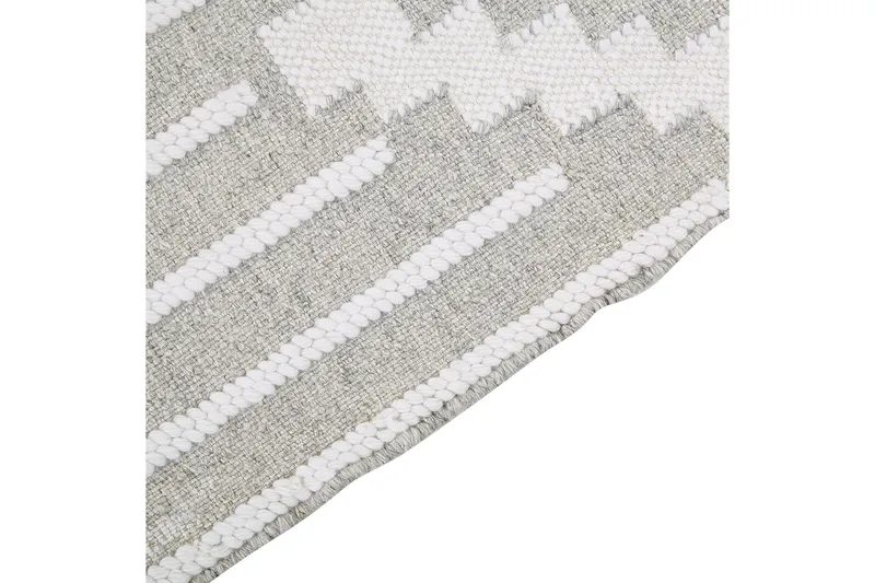 Tabiat Ryetæppe 160x230 cm - Sort/hvid - Tekstiler - Tæpper - Moderne tæppe - Ryatæpper