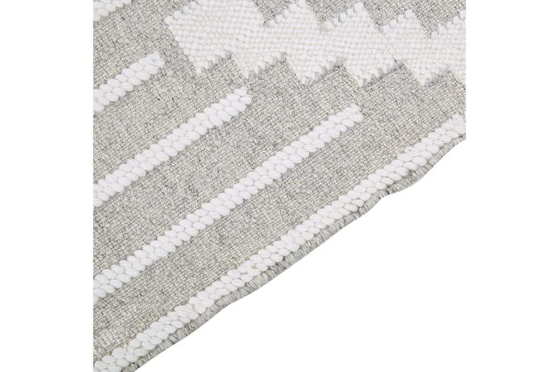 Tabiat Ryetæppe 160x230 cm - Sort/hvid - Tekstiler - Tæpper - Fladvævet tæppe