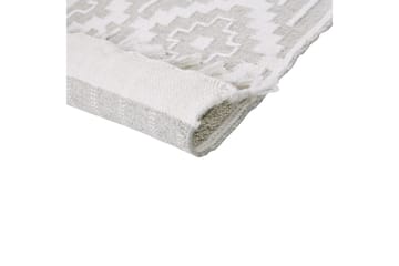 Tabiat Ryetæppe 160x230 cm - Sort/hvid - Tekstiler - Tæpper - Fladvævet tæppe