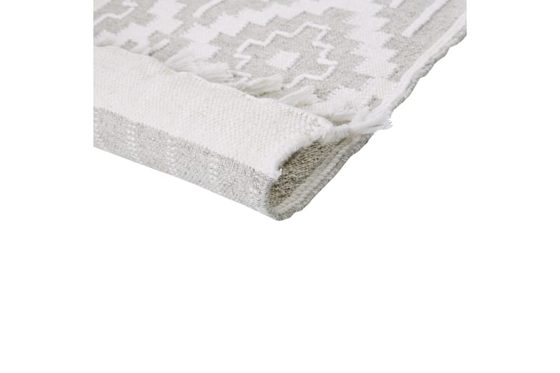 Tabiat Ryetæppe 160x230 cm - Sort/hvid - Tekstiler - Tæpper - Fladvævet tæppe