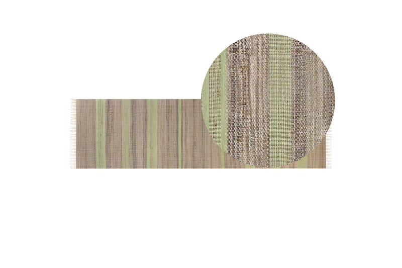 Talpur Gangmatte 80x300 cm - Beige - Tekstiler - Tæpper - Moderne tæppe - Sisaltæpper