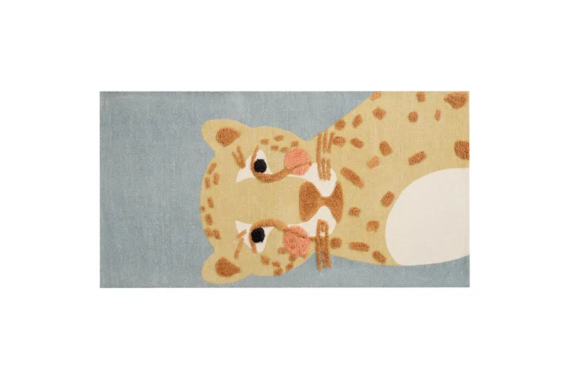 Tangse Bomuldstæppe 80x150 cm, Gul