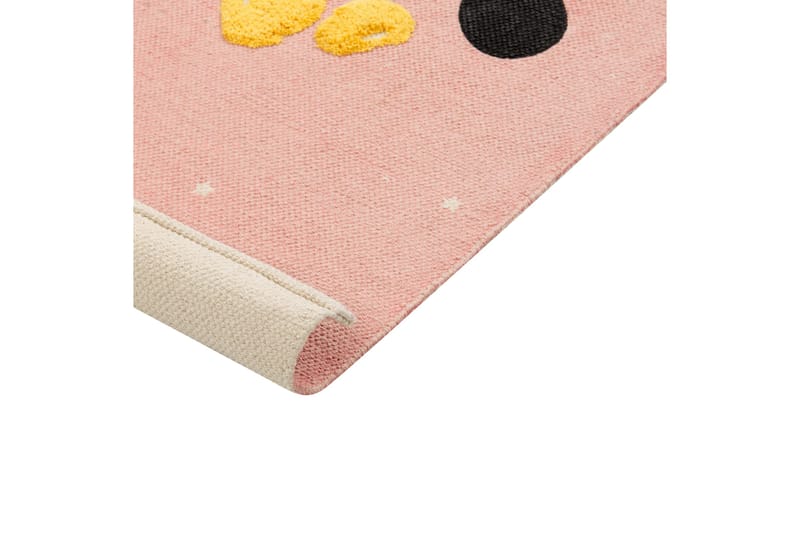 Tapak Bomuldstæppe 80x150 cm - Rosa - Tekstiler - Tæpper - Moderne tæppe - Bomuldstæpper
