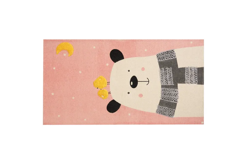 Tapak Bomuldstæppe 80x150 cm, Rosa