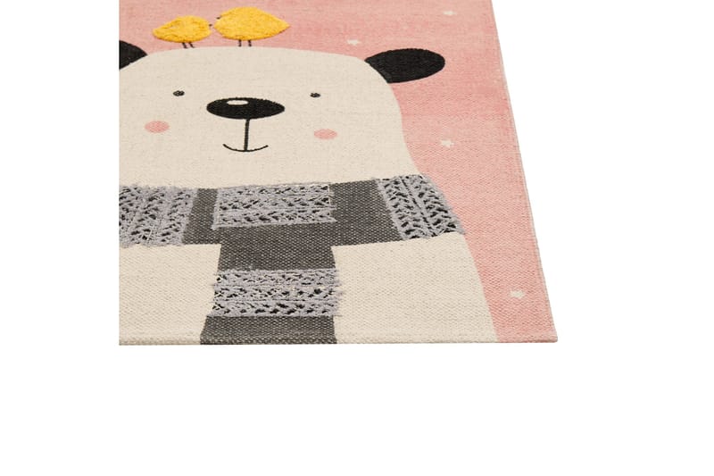 Tapak Bomuldstæppe 80x150 cm - Rosa - Tekstiler - Tæpper - Moderne tæppe - Bomuldstæpper