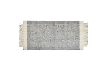 Tatlisu Uldtæppe 80x150 cm - Grå - Tekstiler - Tæpper - Moderne tæppe - Uldtæppe