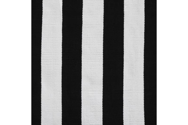 Tavas Ryetæppe 80x150 cm - Sort/hvid - Tekstiler - Tæpper - Udendørs tæpper