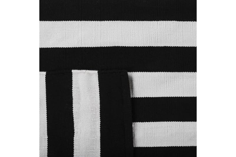 Tavas Ryetæppe 80x150 cm - Sort/hvid - Tekstiler - Tæpper - Udendørs tæpper