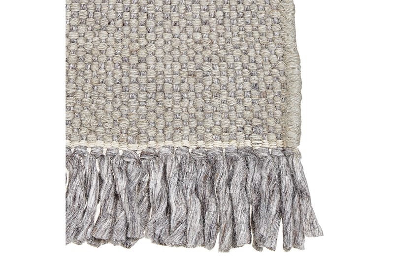 Tekeler Uldtæppe 160x230 cm - Grå - Tekstiler - Tæpper - Moderne tæppe - Uldtæppe