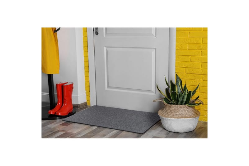 Titan Tufte tæppe 67x120 cm - Grå - Tekstiler - Tæpper - Moderne tæppe - Wiltontæpper