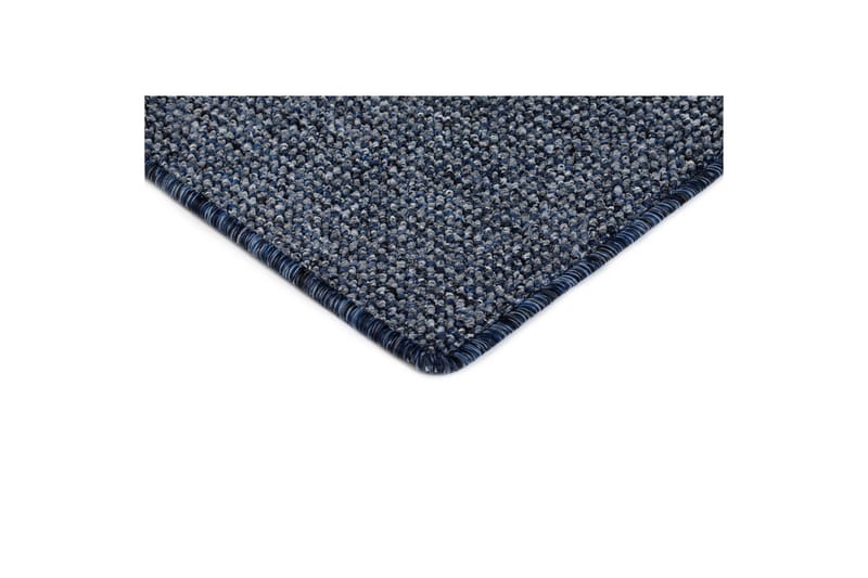 Titan Tufte tæppe 80x250 cm - Blå - Tekstiler - Tæpper - Moderne tæppe - Wiltontæpper