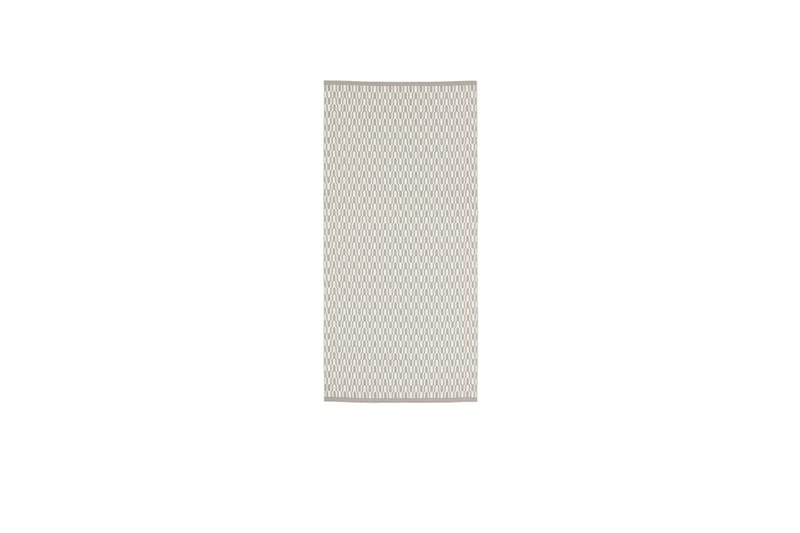 Tjörn Uldtæppe 75x200 cm Rektangulært - Grå - Tekstiler - Tæpper - Moderne tæppe - Uldtæppe