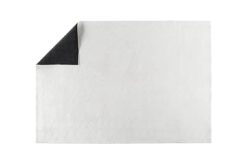 Todd Plastmåtte 200x290 cm - Hvit - Tekstiler - Tæpper - Moderne tæppe - Bomuldstæpper