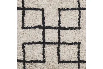 Turhal Ryetæppe 140x200 cm - Beige - Tekstiler - Tæpper - Moderne tæppe - Bomuldstæpper