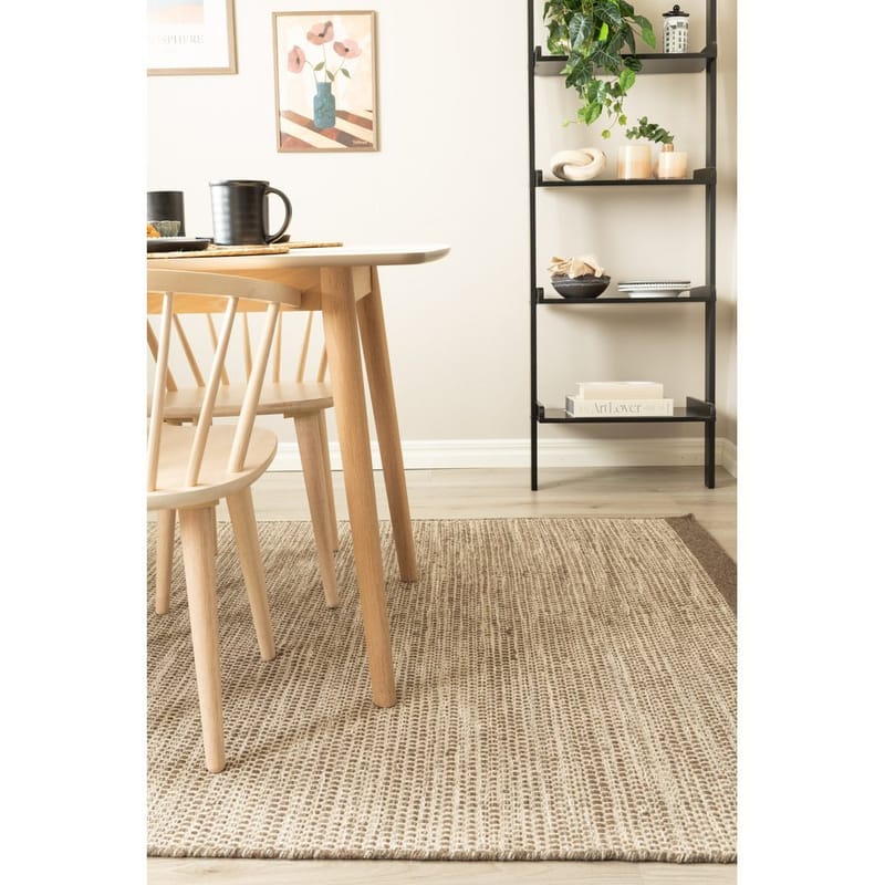 Uldmåtte Gotti - 140x200 cm, Grå - Tekstiler - Tæpper - Moderne tæppe - Uldtæppe