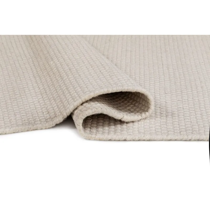 Uldmåtte Gotti - 140x200 cm, Hvid - Tekstiler - Tæpper - Moderne tæppe - Uldtæppe