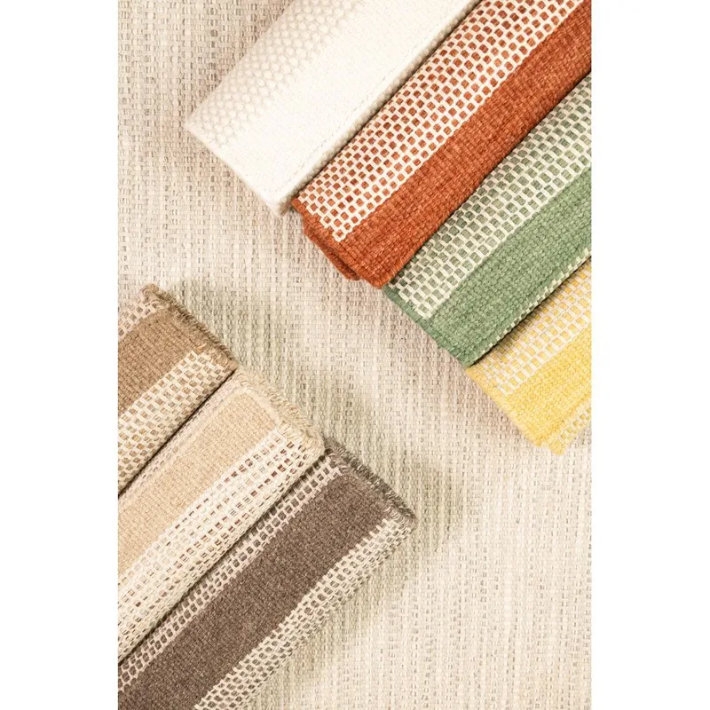 Uldmåtte Gotti - 200x300 cm, Terrakotta - Tekstiler - Tæpper - Moderne tæppe - Uldtæppe