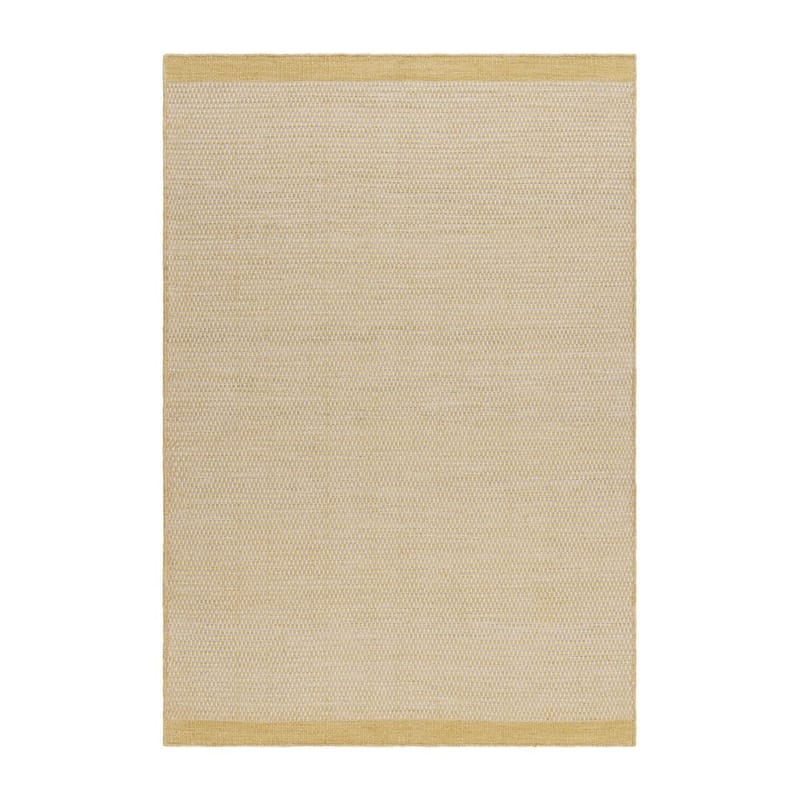 Uldmåtte Gotti - 240x340 cm, Gul - Tekstiler - Tæpper - Moderne tæppe - Uldtæppe