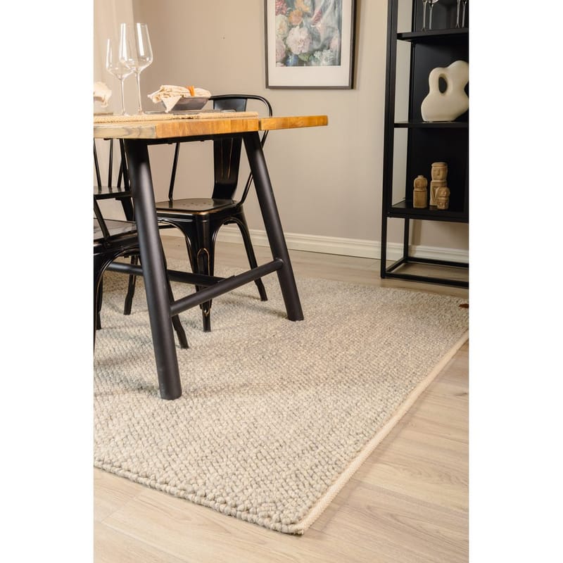 Uldtæppe Bubble - 160x230 cm, Grå - Tekstiler - Tæpper - Moderne tæppe - Uldtæppe