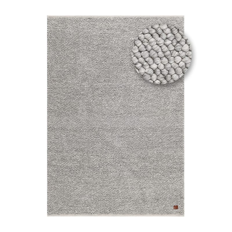 Uldtæppe Bubble - 200x300 cm, Grå - Tekstiler - Tæpper - Moderne tæppe - Uldtæppe